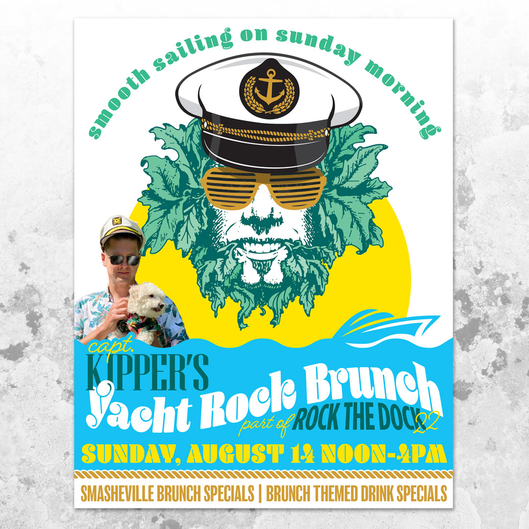 Green Man - Yacht Rock Poster